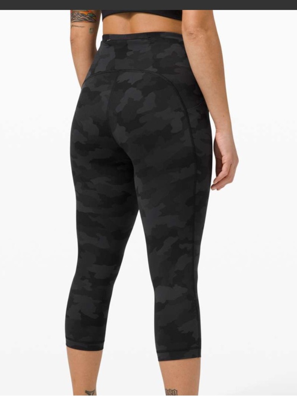 Lululemon Swift Speed HR Crop 21"L *Luxtreme Four Way Stretch Size 6 H3DC 77077 - Picture 12 of 13